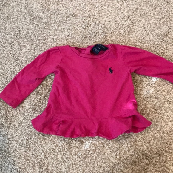 Ralph Lauren peplum top - Picture 2 of 4